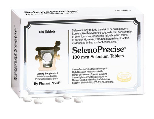 Pharma Nord Selenium 100 mcg SelenoPrecise 150-tablet bottle hero image