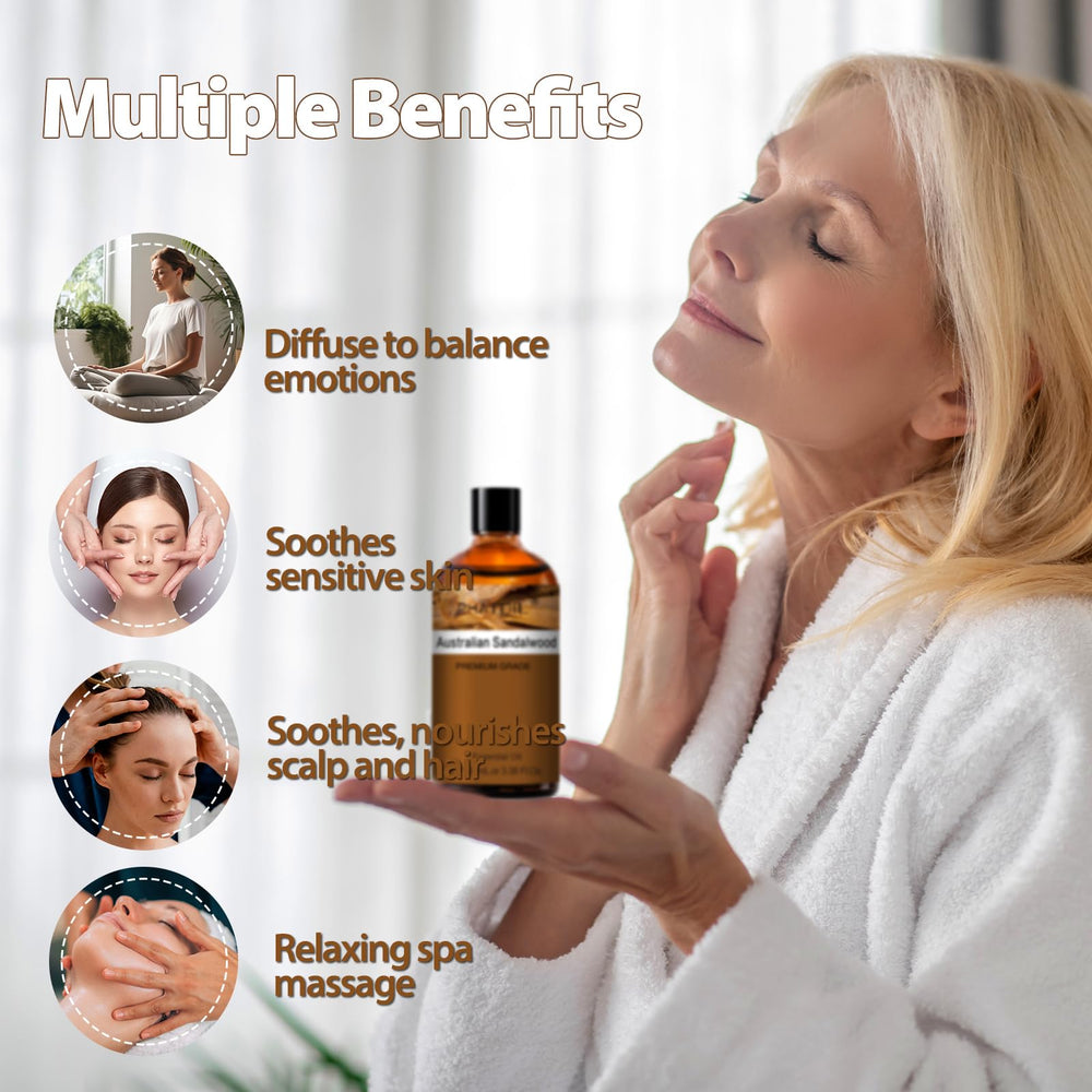 Diffuser-ready sandalwood essential oil from PHATOIL