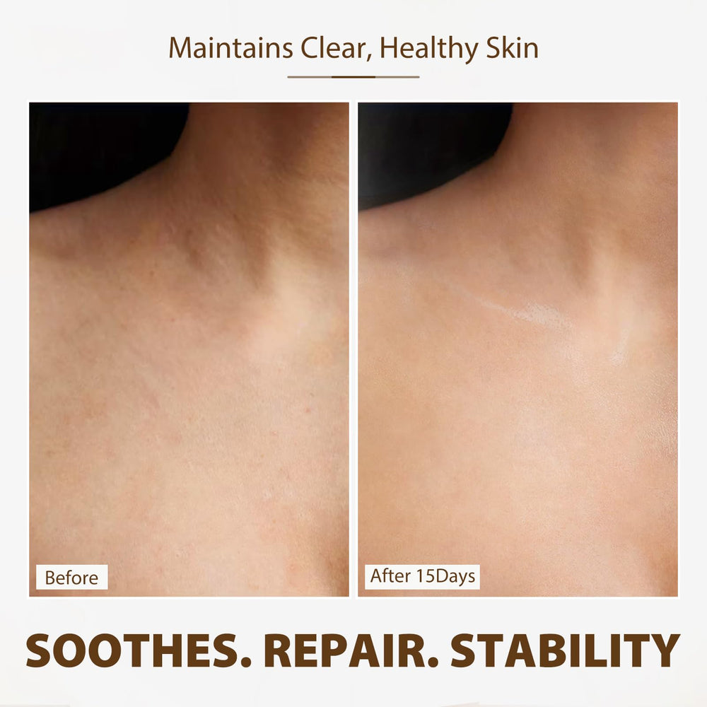 Massage oil application on skin for absorption