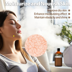 Aromatherapy setup with sandalwood essential oil diffuser