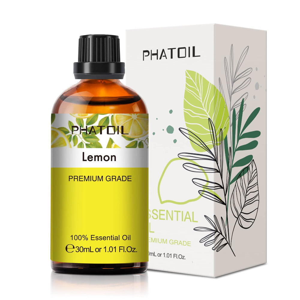 PHATOIL Lemon Essential Oil bottle with dropper 30 mL
