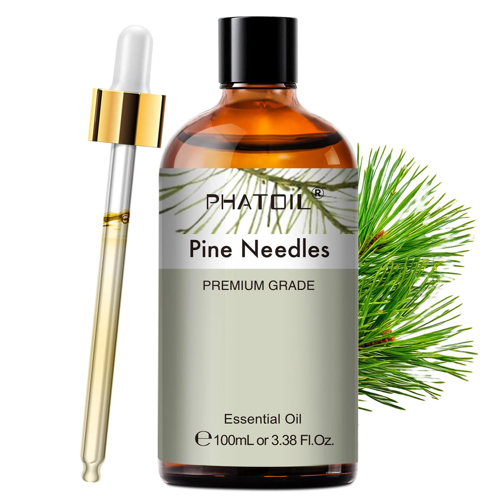 PHATOIL Pine Needle Essential Oil bottle – 3.38 Fl Oz