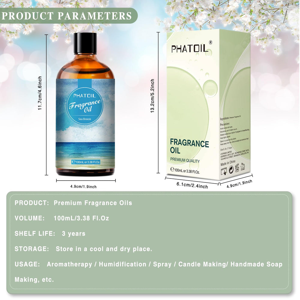 Sea Breeze fragrance oil used in a diffuser for aromatherapy