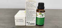 Cruelty-free Tea Tree essential oil bottle