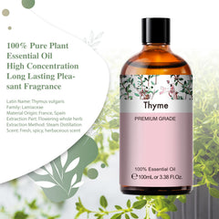PHATOIL thyme essential oil for diffusers and humidifiers