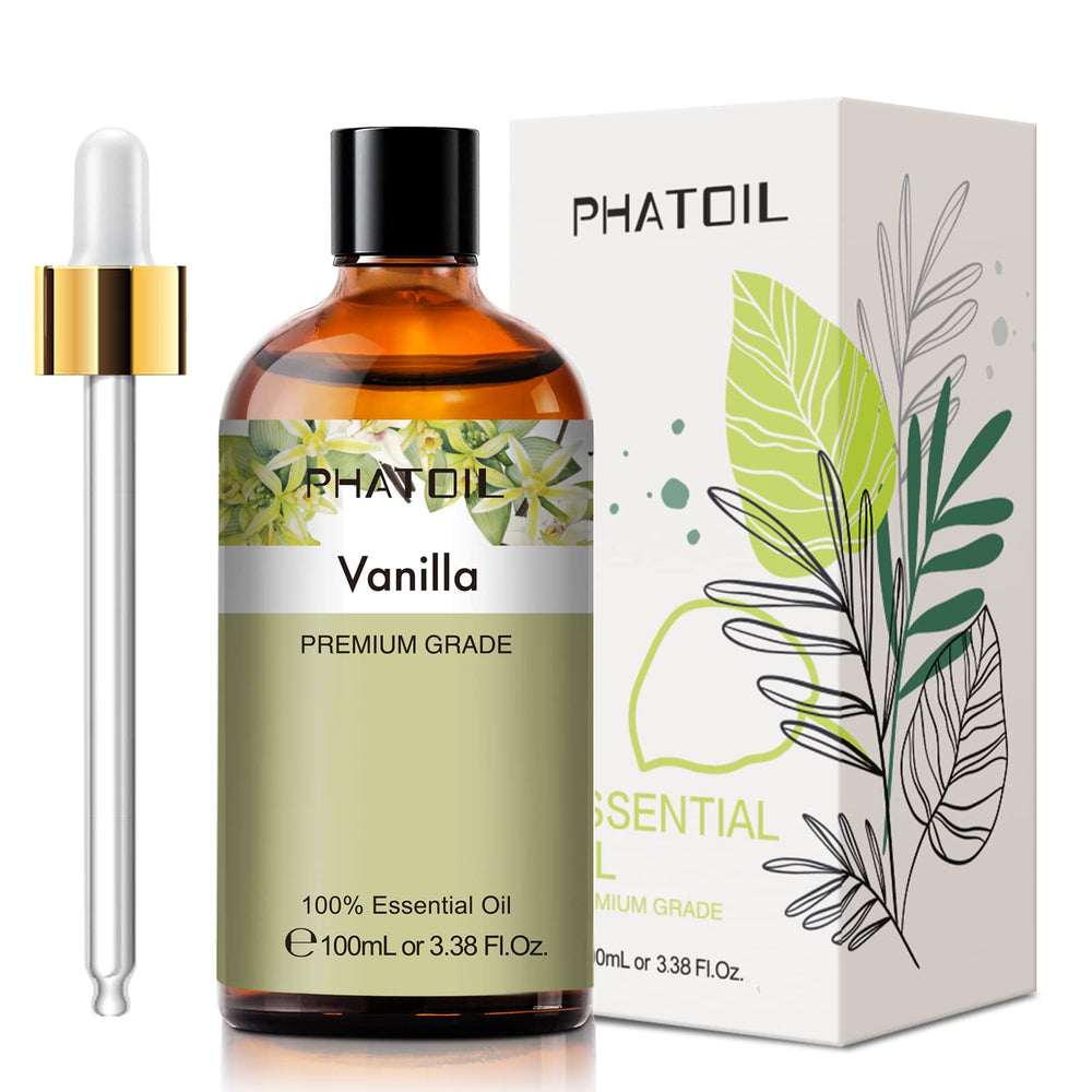 Humidifier releasing vanilla essential oil aroma