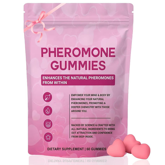 Pheromone Gummies for Women bottle with Strawberry flavor
