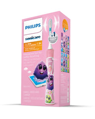 Product packaging of Philips Sonicare for Kids 3+ Pink