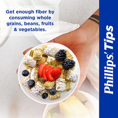 Phillips' Milk of Magnesia original use-at-night setup shows convenient overnight support.