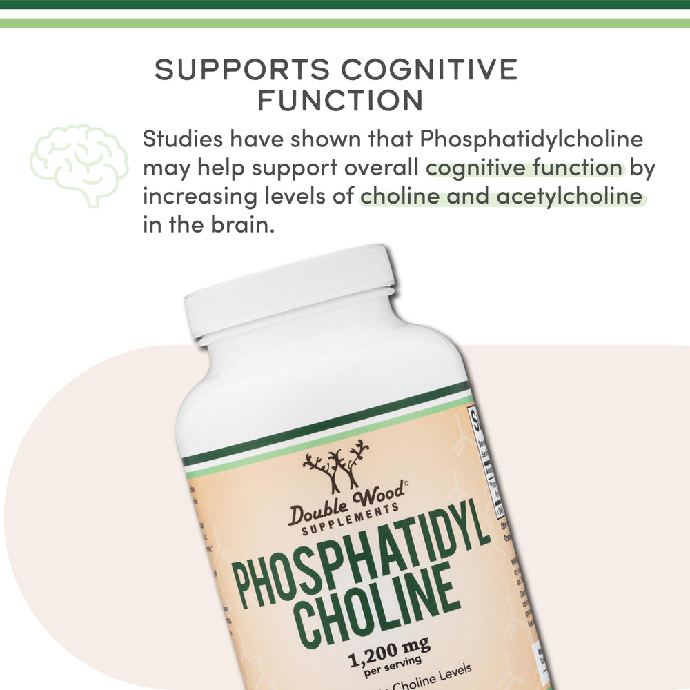 Packaging for Phosphatidylcholine 1,200mg 210 softgels