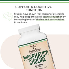 Packaging for Phosphatidylcholine 1,200mg 210 softgels