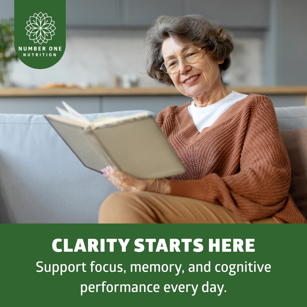 Infographic illustrating memory and focus benefits