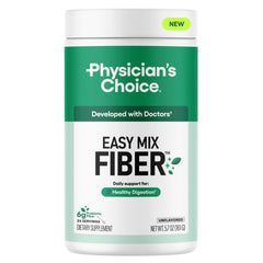 Physician's Choice Easy Mix Fiber unflavored 5.7oz canister