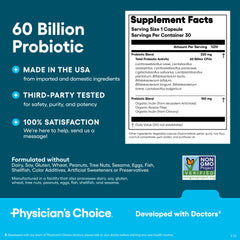 Back label detailing ingredients and supplement facts