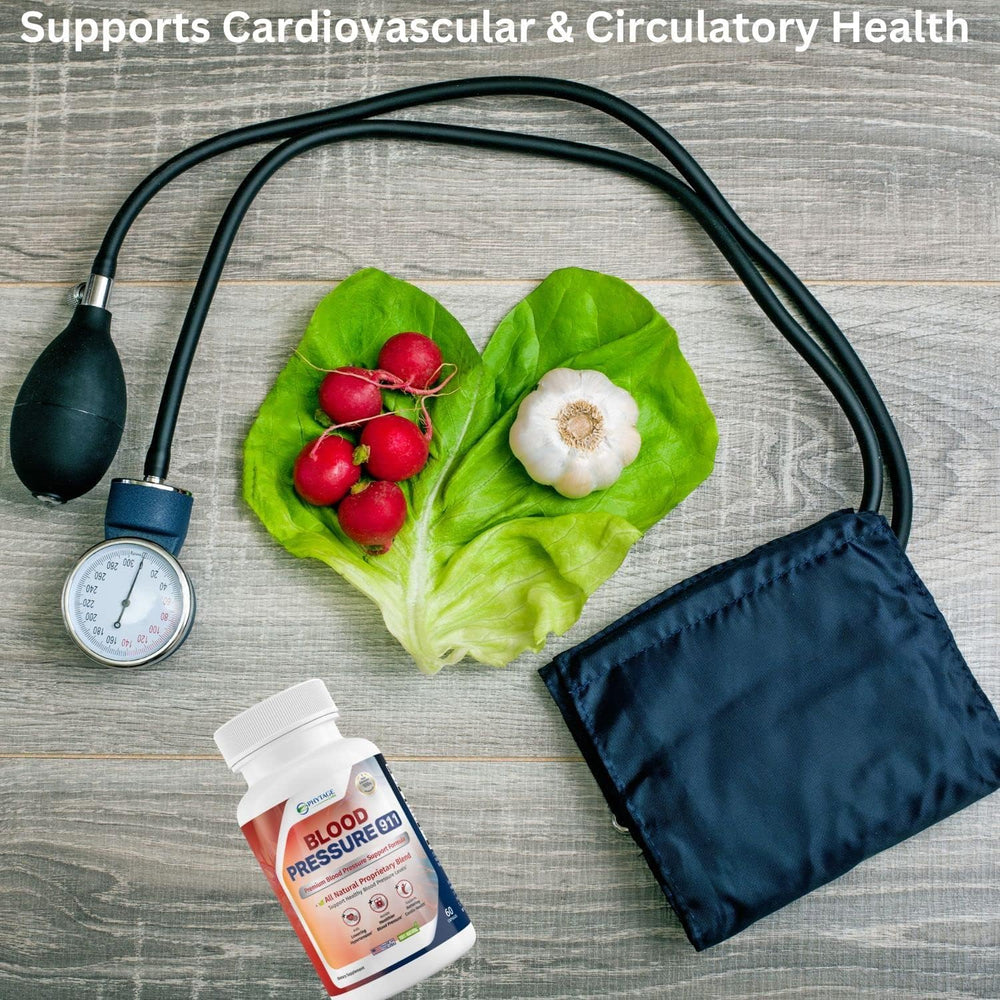 Blood Pressure 911 BP support pills bottle label close-up