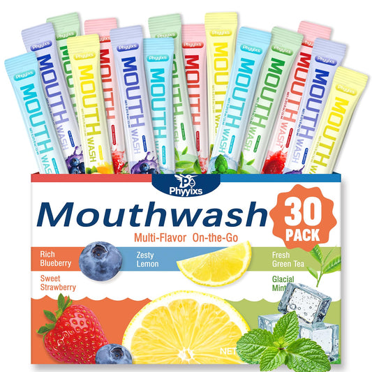 Phyyixs Mouthwash Travel Size front box view