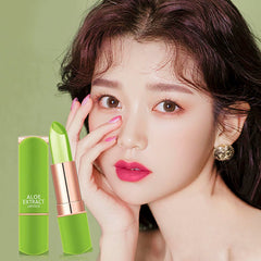 Pieukesy Temperature-activated color change on lips
