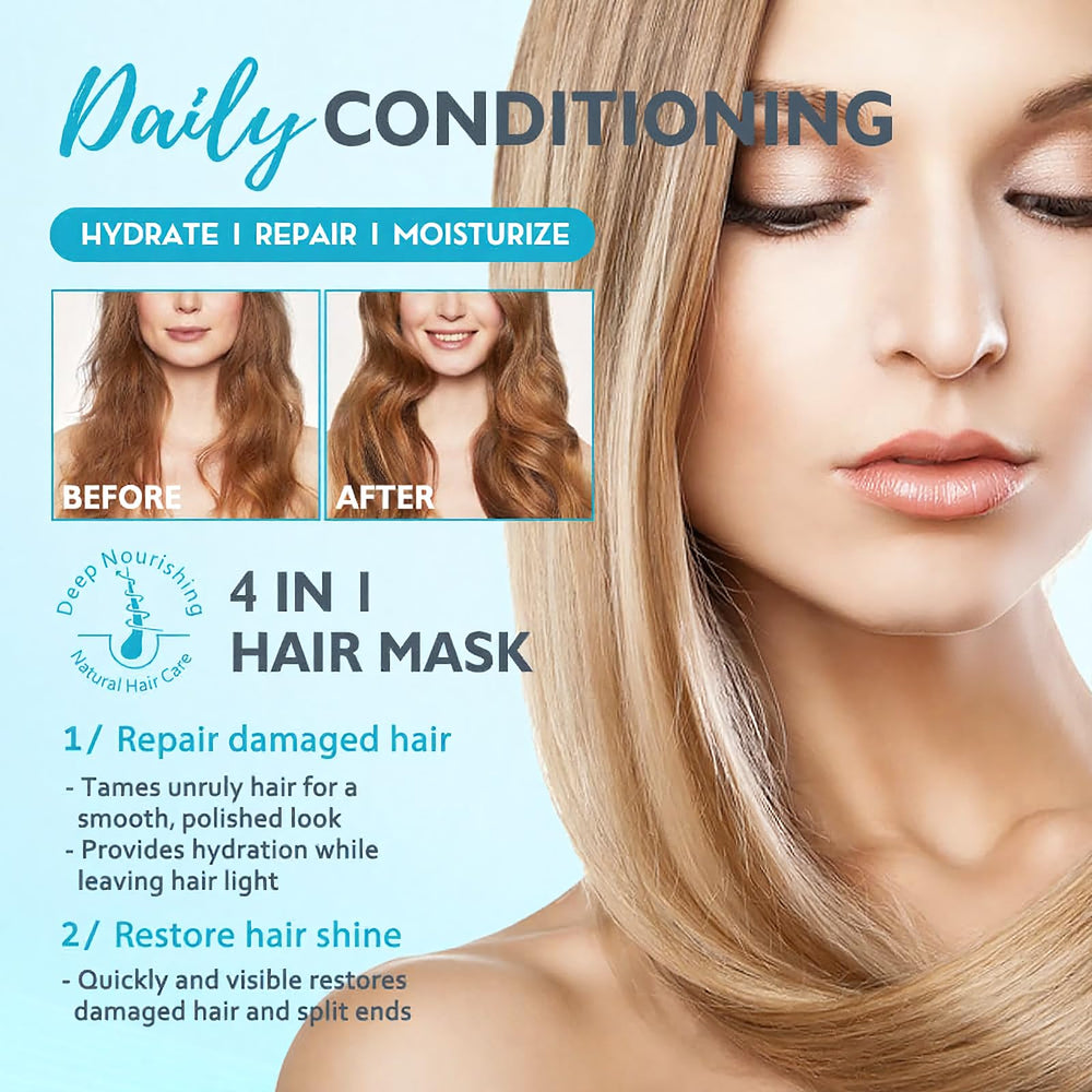 PIFLAT Keratin Hair Mask jar highlights moisture and smoothness