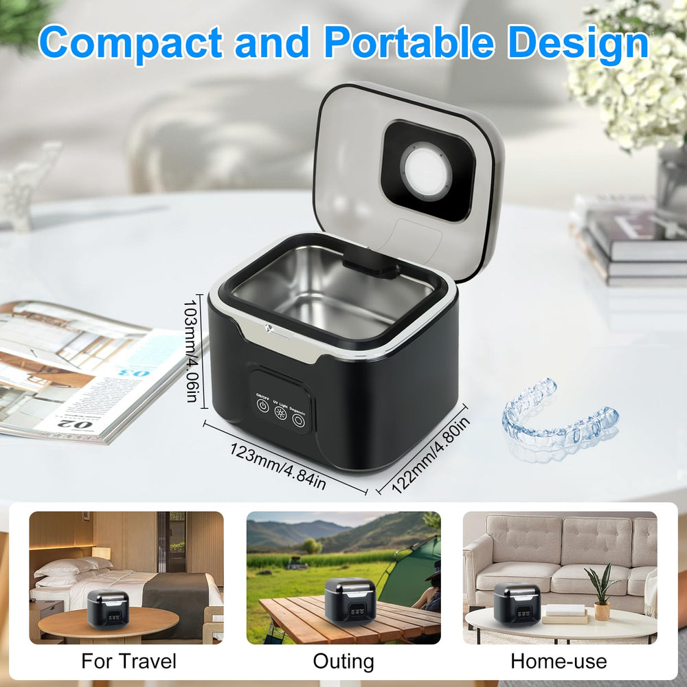 Packaging and included components with timer