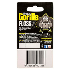 Packaging of Piksters Gorilla dental floss 30m