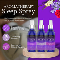 Spritz on pillow: lavender sleep spray to aid sleep and reduce anxiety