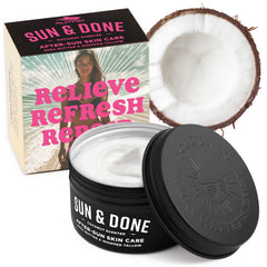 Pilotfish after sun body butter jar for deep hydration after sun exposure