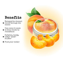 Pinch Me Therapy Dough Peachy 10 oz – side view