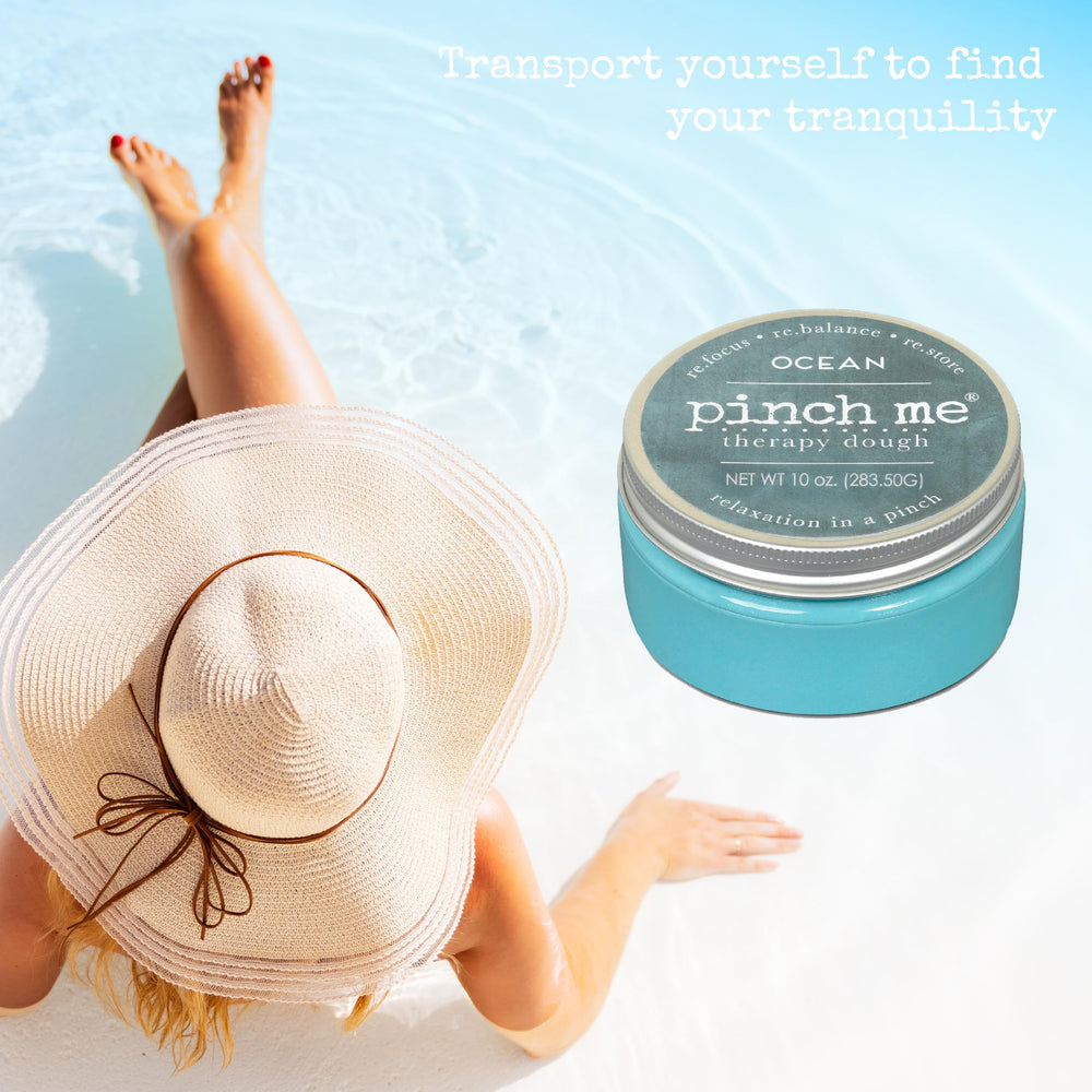 Close-up of Pinch Me Therapy Dough Ocean scent texture
