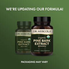 Graphic highlighting 60% procyanidins in Pine Bark Extract