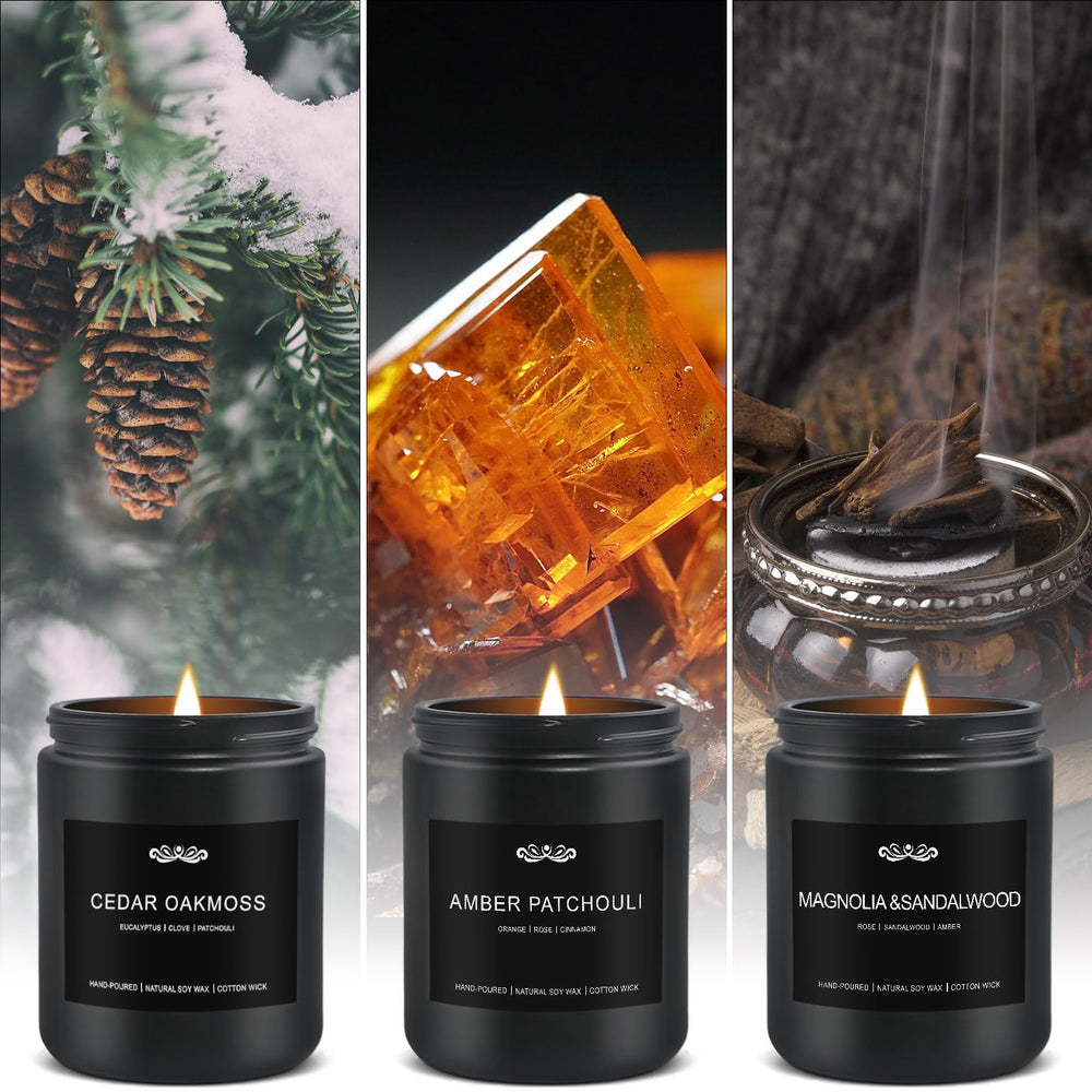 Magnolia and Sandalwood scented candle