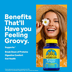 Pineapple and papaya imagery representing enzyme sources