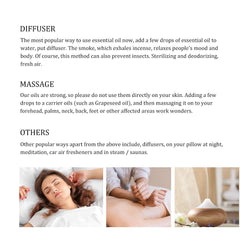 Spa setup featuring Pineapple essential oil for massage and diffusion