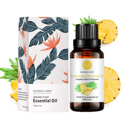 Bottle of pineapple essential oil 30ml with dropper