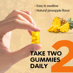 Pineapple flavored Alpha Lipoic Acid gummies
