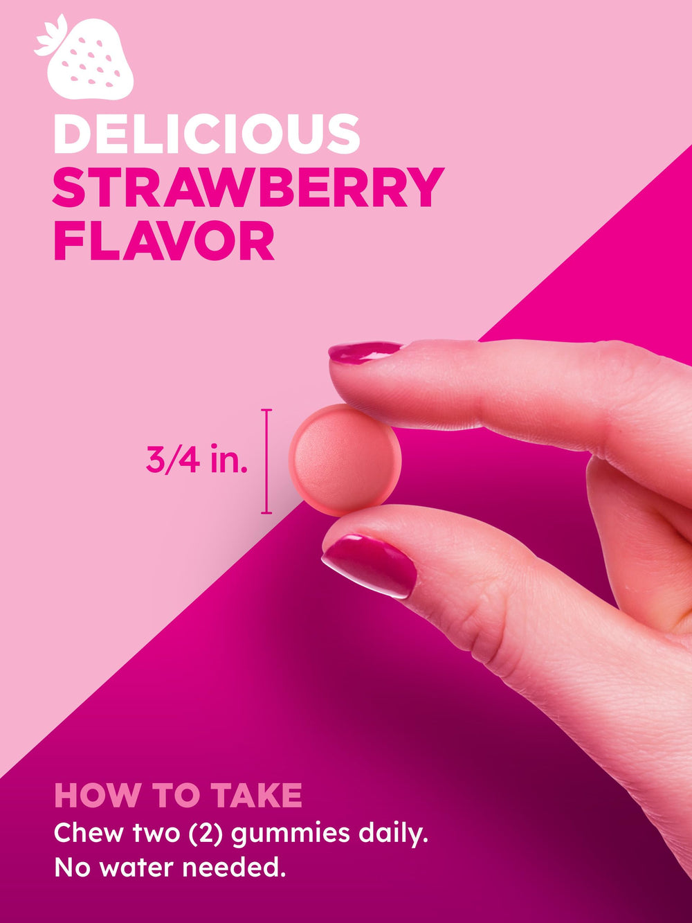 Packaging and box design for PINK gummies