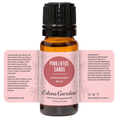 Packaging box for Edens Garden Pink Lotus Sands Essential Oil Blend