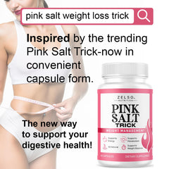 Bottle of Pink Salt Trick Capsules
