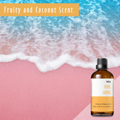 MitFlor Pink Sands Fragrance Oil label close-up