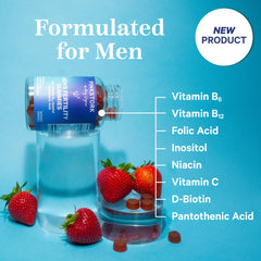 Pink Stork Fertility Gummies for Men (Blue Stork) ingredients and nutrients