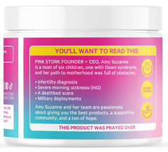 Pink Stork Wild Yam Cream demonstrates doctor-formulated hormone support for women.