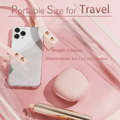 Included components: lens case, English manual, USB cable, tweezer, remover stick, and extra solution containers