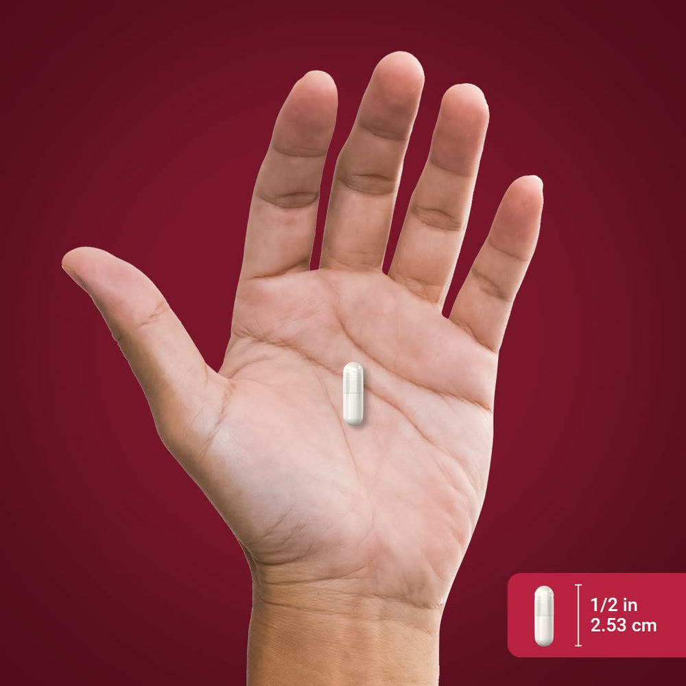 Piping Rock open bottle showing capsules inside for easy dosing
