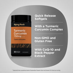 Piping Rock bottle label visible showing ingredients and dietary information