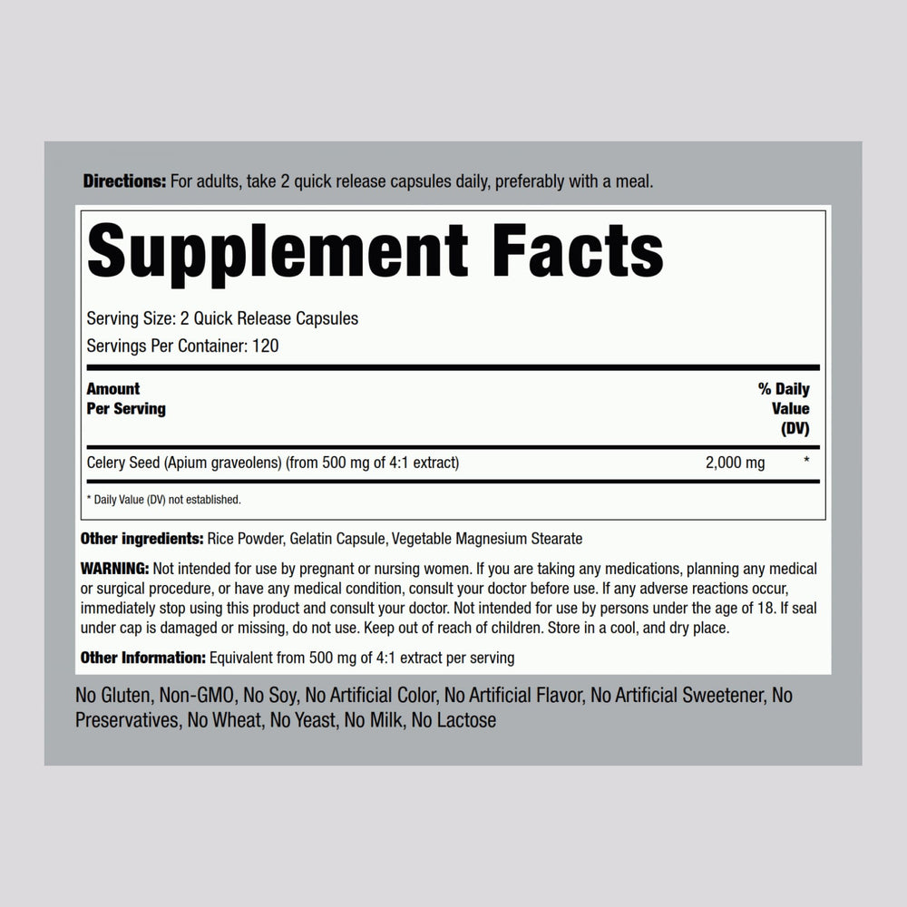 Piping Rock open bottle with capsules spilling for convenient daily dosing benefit