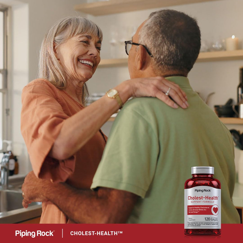 Piping Rock open bottle with visible softgels to confirm contents