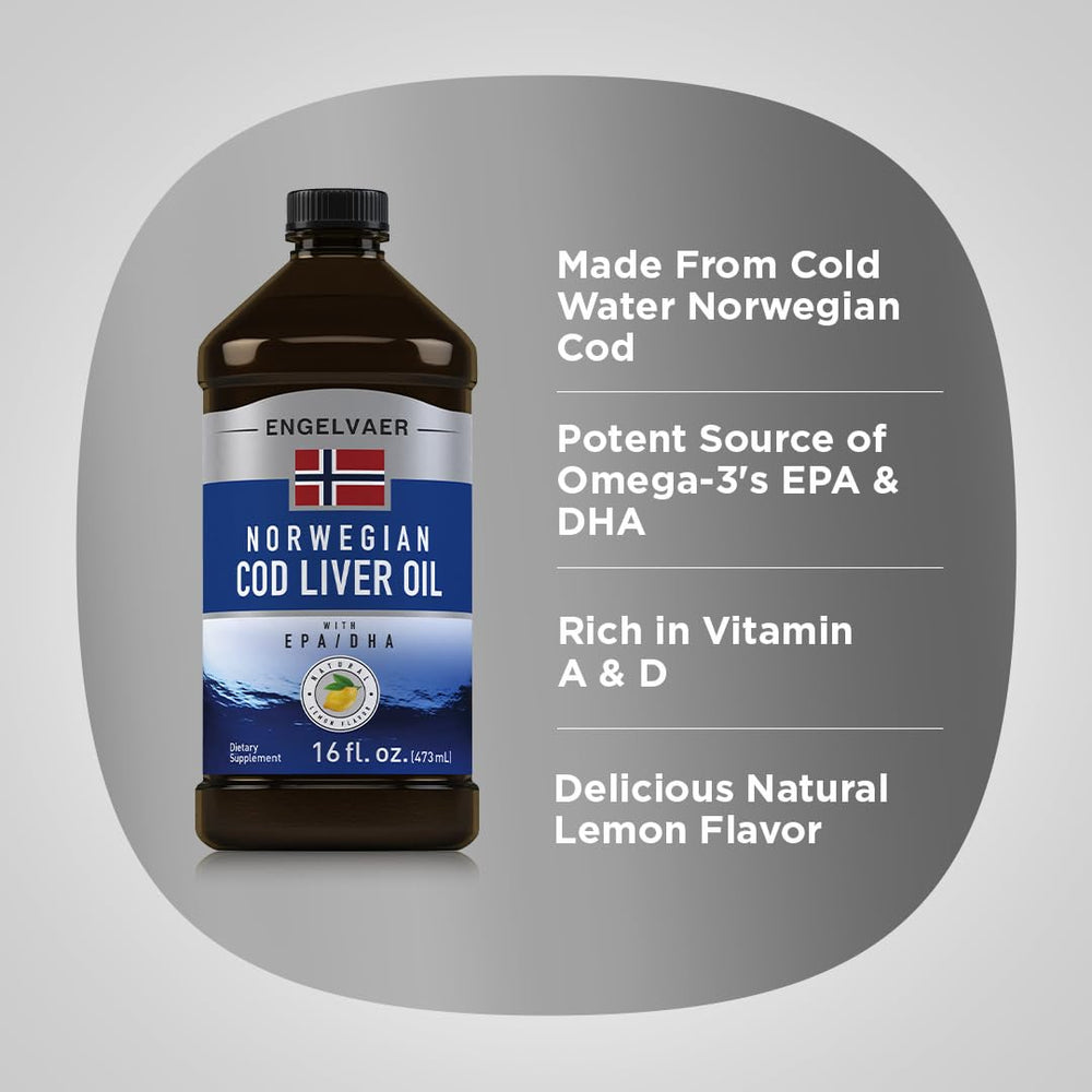 Measured serving on a spoon of Piping Rock cod liver oil for easy dosing