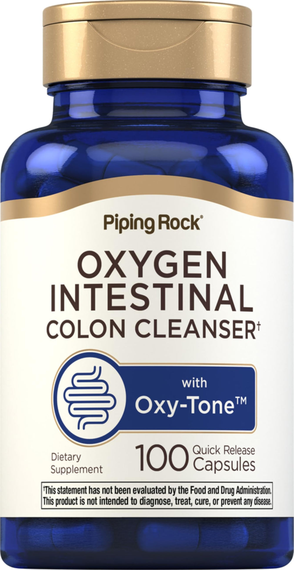 Piping Rock front packaging showing bottle and brand for clear identification