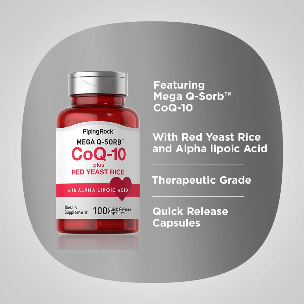 Alpha Lipoic Acid and Red Yeast Rice ingredients
