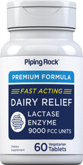 Piping Rock Dairy Relief Pills bottle front
