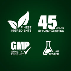 Piping Rock supplement label detail highlighting tested ingredients and extract
